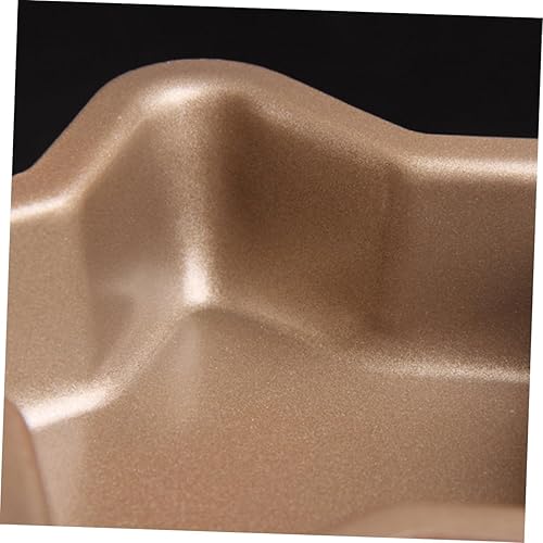 Miniatura 8 de PRETYZOOM 2 piezas de plantillas para tartas, molde para hornear con forma de estrella para horno, platos de feliz cumpleaños, molde de hamburguesa,