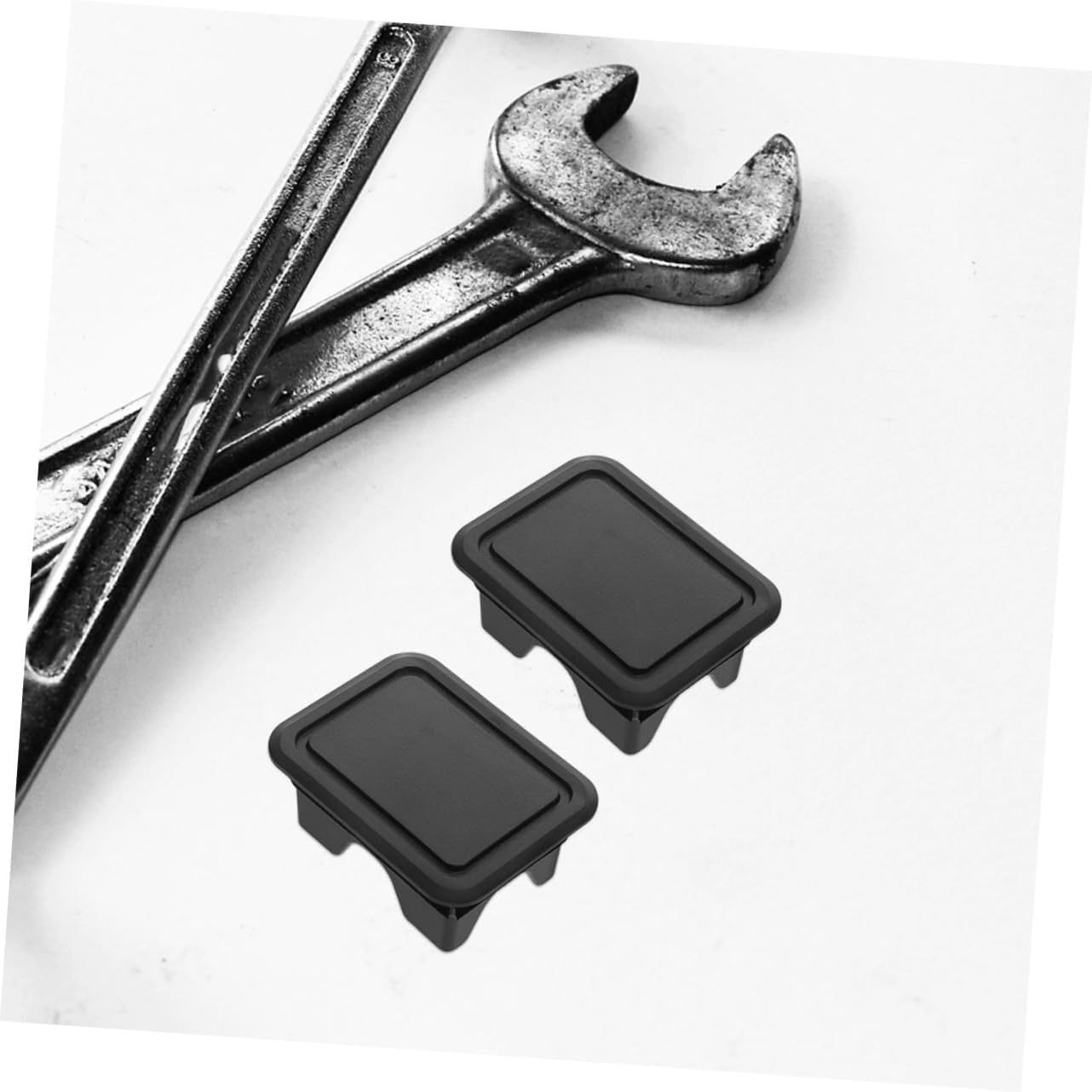 4pcs Truck Bed Rail Stake Pocket Covers Durable Dustproof Hole Plugs for Ram Easy Installation Weather-Resistant Truck Bed Accessories