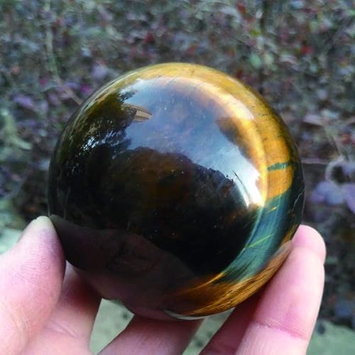 Miniatura 2 de Acxico 1 unids Natural Azul Tigre Ojo Jaspe Cuarzo Esfera Bola de Cristal Roca Curación 1.2 in