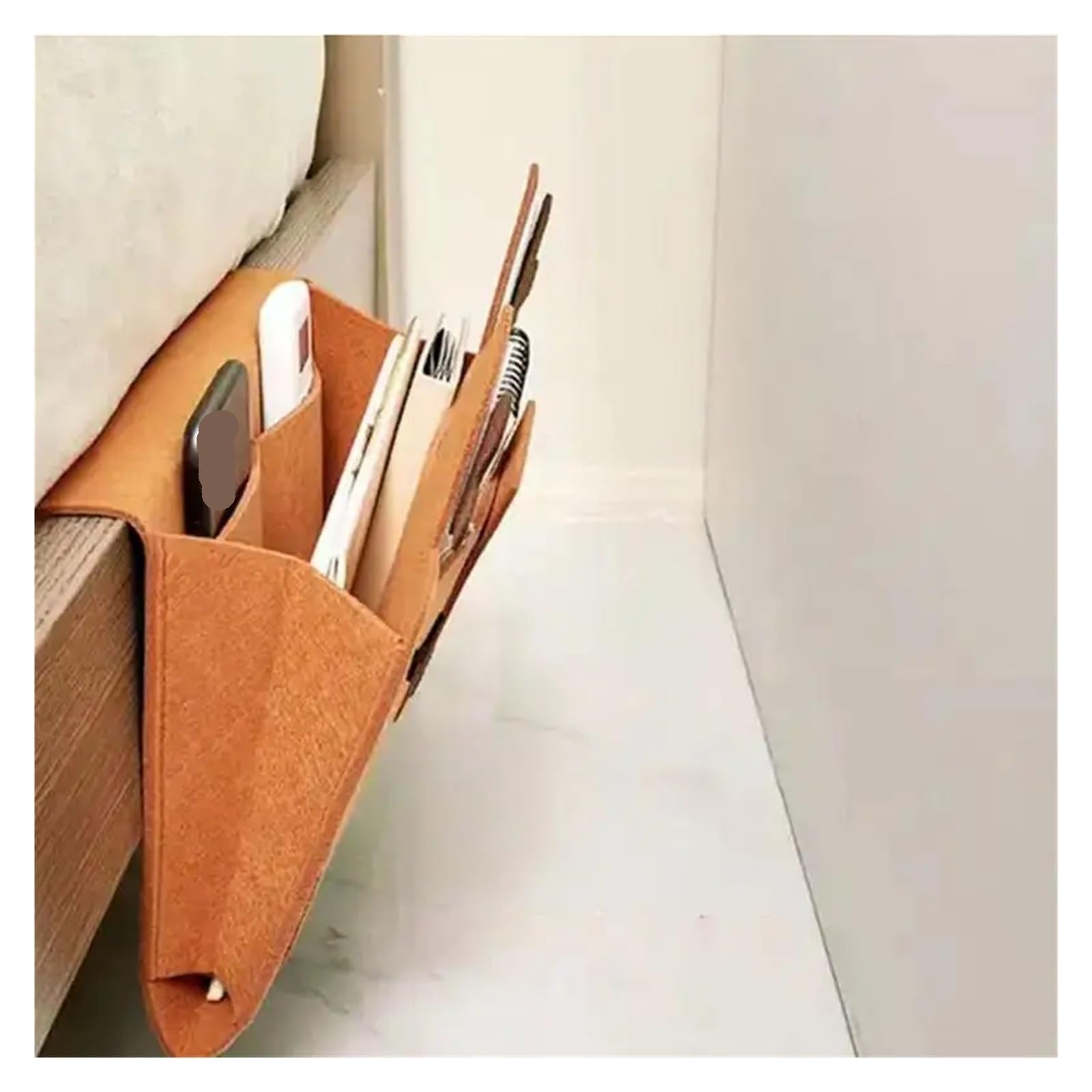 Betttasche Nachttisch-Organizer aus Filz mit Tiermotiv, rutschfeste Nachttischtasche, Seitentasche for Bett, Sofa, for Aufhängen, Couch-Aufbewahrung, Betthalter, Taschen for das Bett Für Betten, Sofas