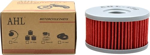 Miniatura 7 de AHL 136 Filtro de aceite para Suzuki GZ250 Marauder 250 1999-2010 GN250 250 1982-2000 DR250 250 1982-1983 1985 SP250 250 1982-1983 1985 250