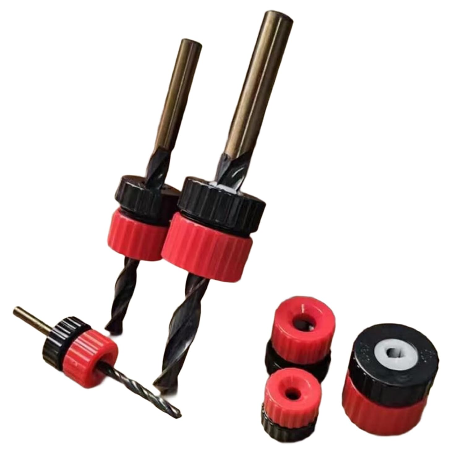 3Pcs 3-13mm Adjustable Drill Stop Collars Drill Bits Location Bit Drilling Auxiliary Tool Bit Limiters Crafting Dril