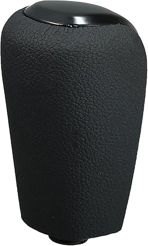 Miniatura 5 de X AUTOHAUX Pomo de palanca de cambios automático para Toyota Land Cruiser Prado para Lexus GX460 2010-2013 2015-2019 piel sintética negra corta