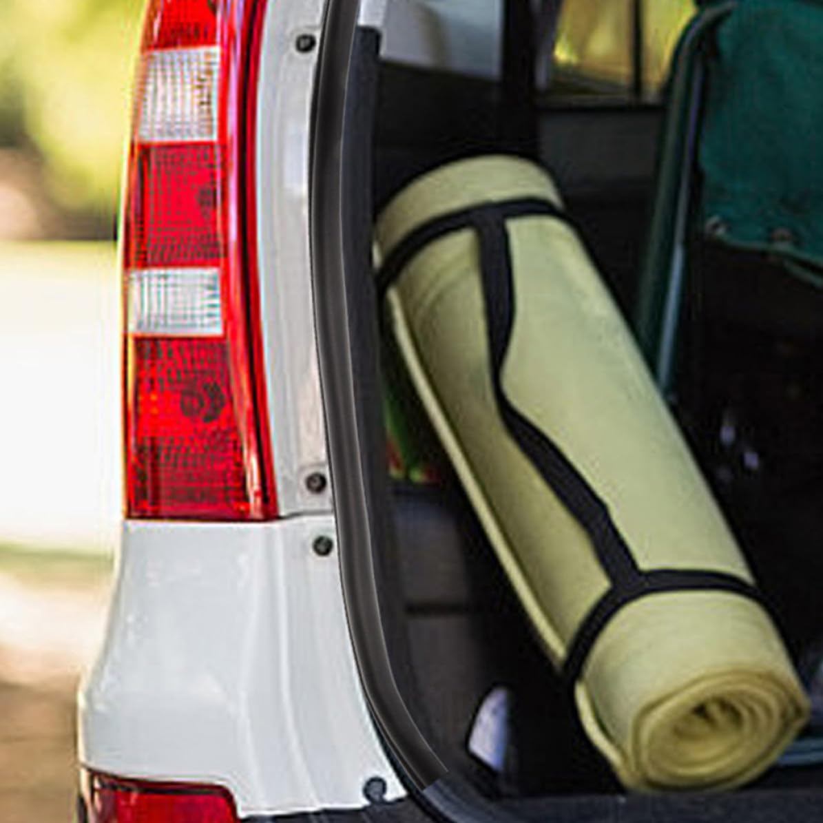 Tira Protectora de Bordes de Puerta de Coche de Goma Negra, Resistente al Viento Desgaste, para Protección Integral contra Ruido y Suciedad en Ventanas y Puertas