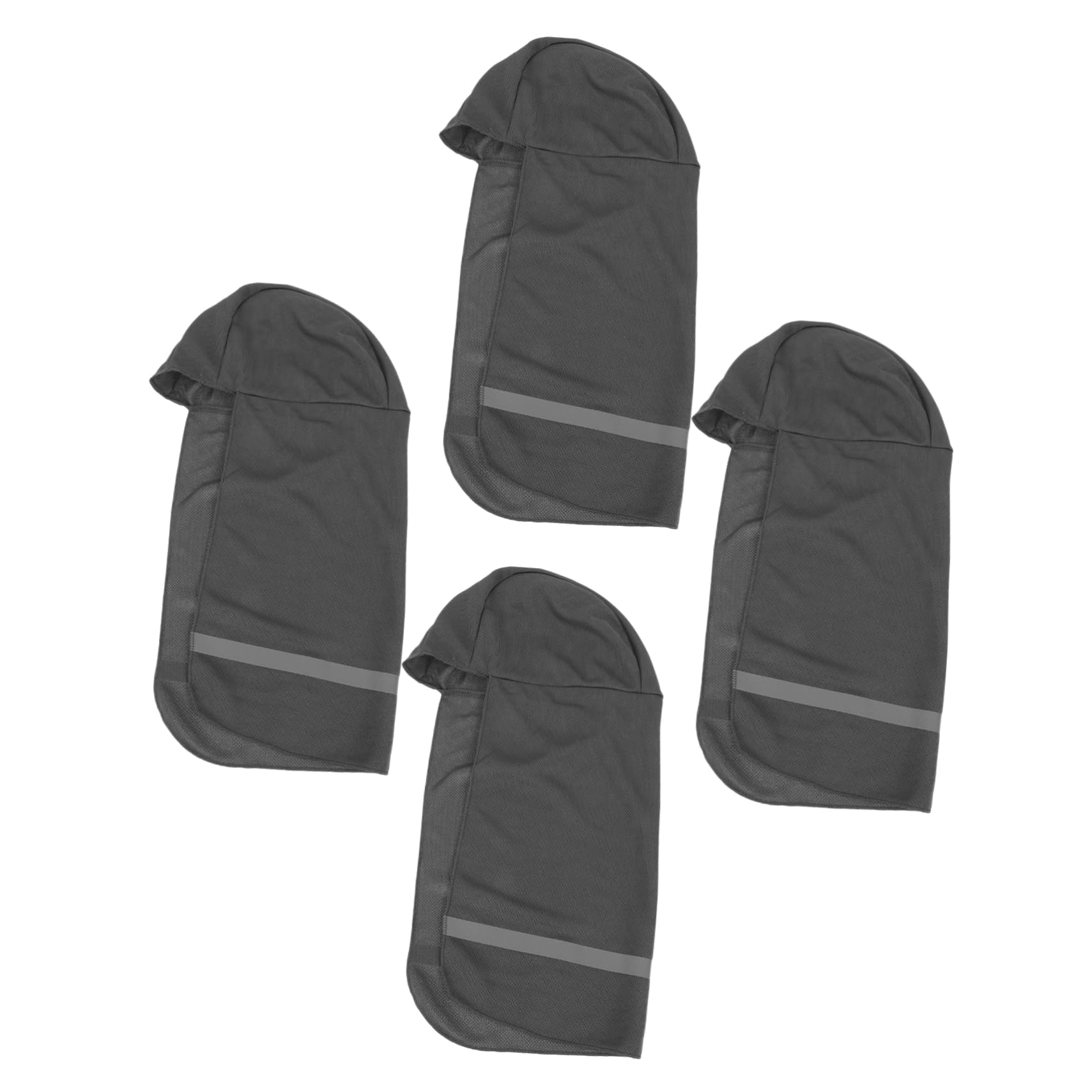 SHINEOFI Parasol Construcción De Cascos Sombreros Duros Protector De Cuello Plegable Sudor Bandas Forro De Enfriamiento De Casco Gorra con Cuello Visera Tela Gris Oscuro