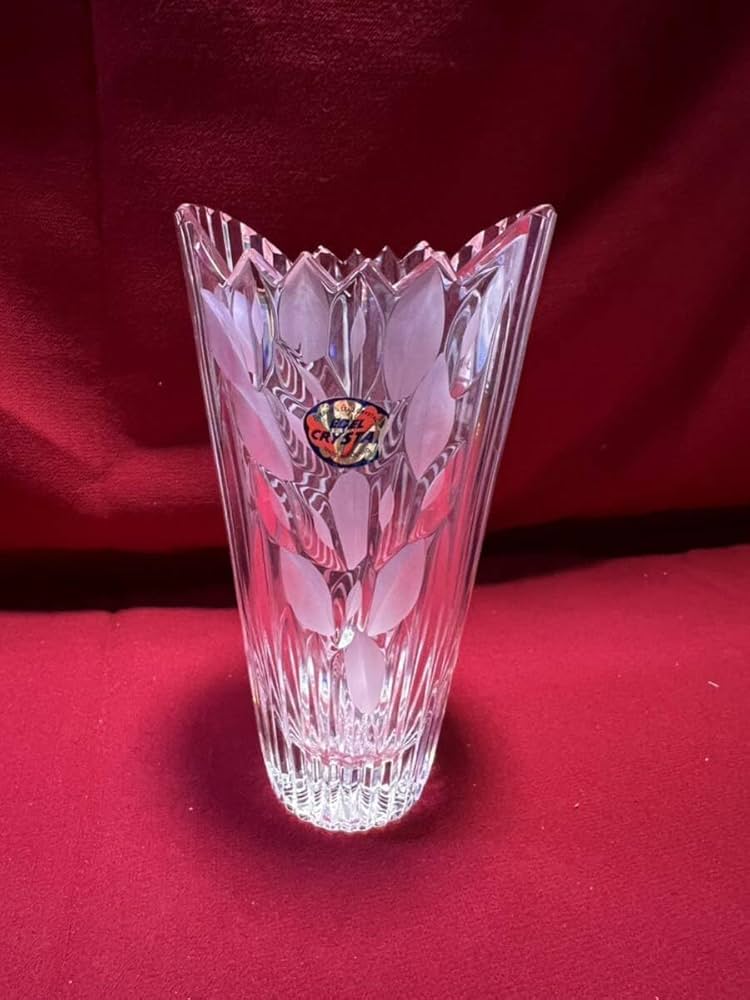 クリスタルガラス 末広　水指　チェコスロバキア クリスタルガラス 末広 水指 チェコスロバキア - メルカリ