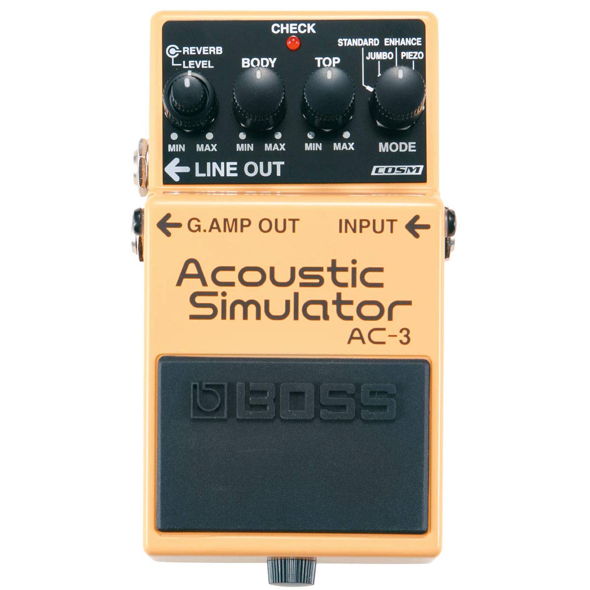 Boss AC-3 - Simulatore Acoustic + cavo per chitarra Keepdrum 3 m