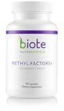 Biote Nutraceuticals - Methyl Factors+ - Circulation + Mood (90 Capsules)