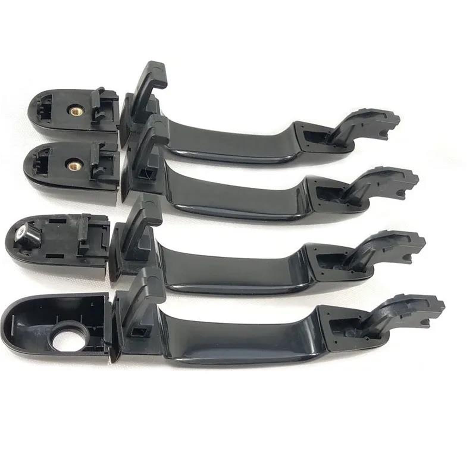 Poignée de porte extérieure de voiture, côté avant gauche/droit noir, pour Kia Sportage 2005 2006 2007 2008 2009 2010 82651-1F010 82661-1F010  34