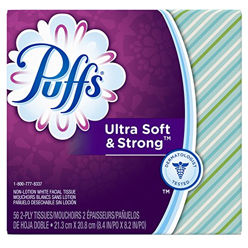 Puffs Ultra Soft & Strong Facial Tissues (Pack of 24) (Packaging May Vary) (Old Version)