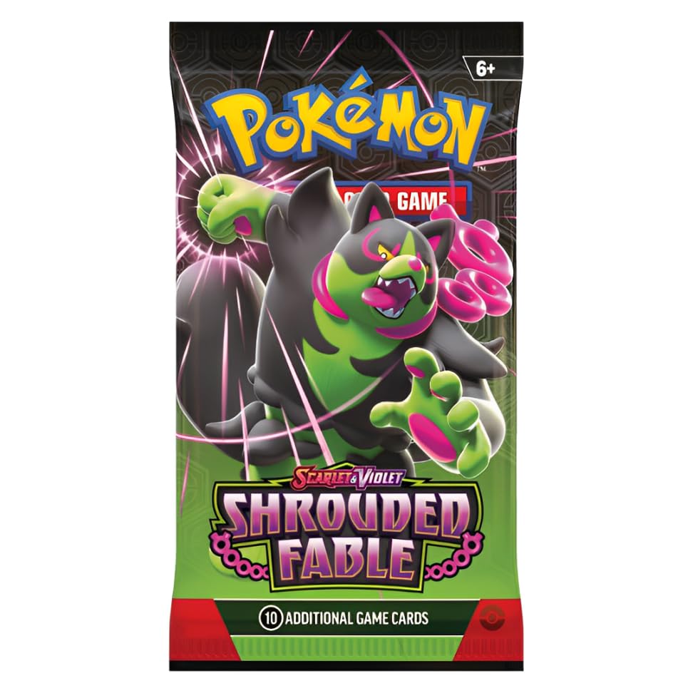 3 Boosters Pokémon Shrouded Fable – 10 Cartas Por Sobre En Inglés – Edición Limitada Con Protección De Envío