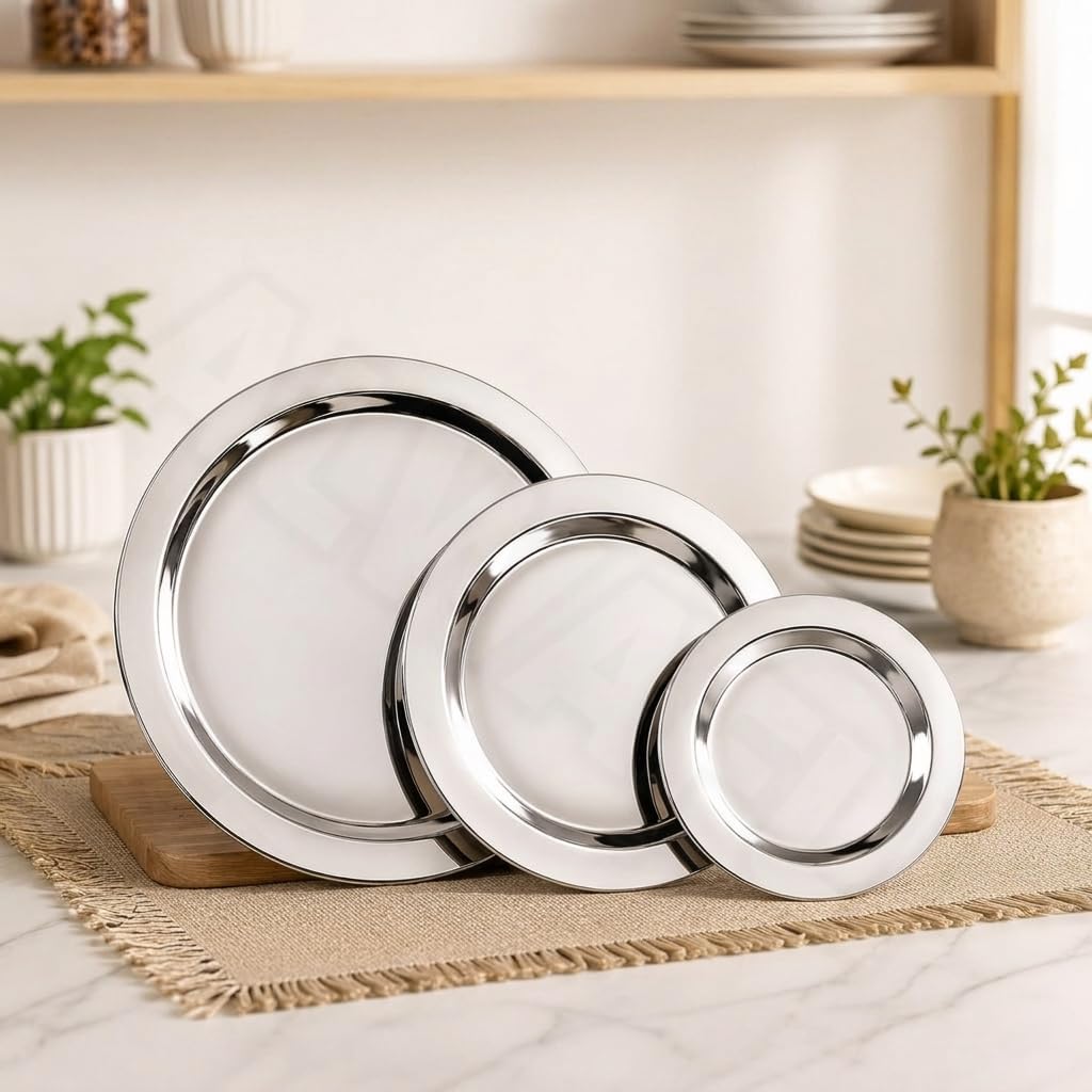 Stainless Steel Lid Set - 5 Piece Dhakan Covers -8