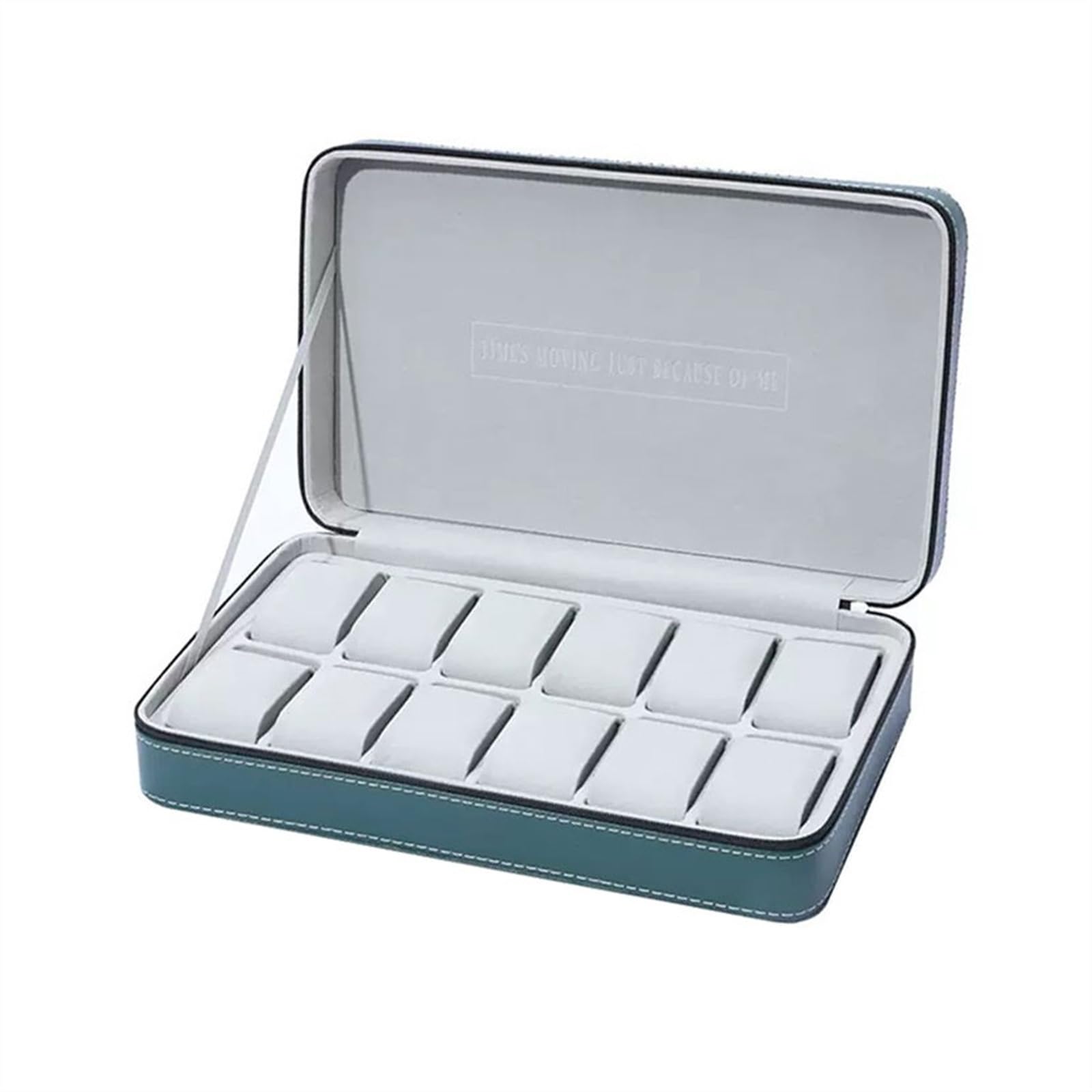 Kx9Lb8d Watch Storage Box 12 Compartments, Large Capacity PU Leather Watch Storage Box Multifunctional Holder Jewelry