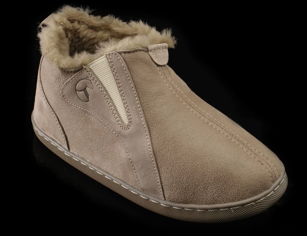 ESTRO Stivali Donna Invernali Pantofole Donna Inverno Ciabatte Casa Pantofola Ciabatta Vera Pelle INTIMO