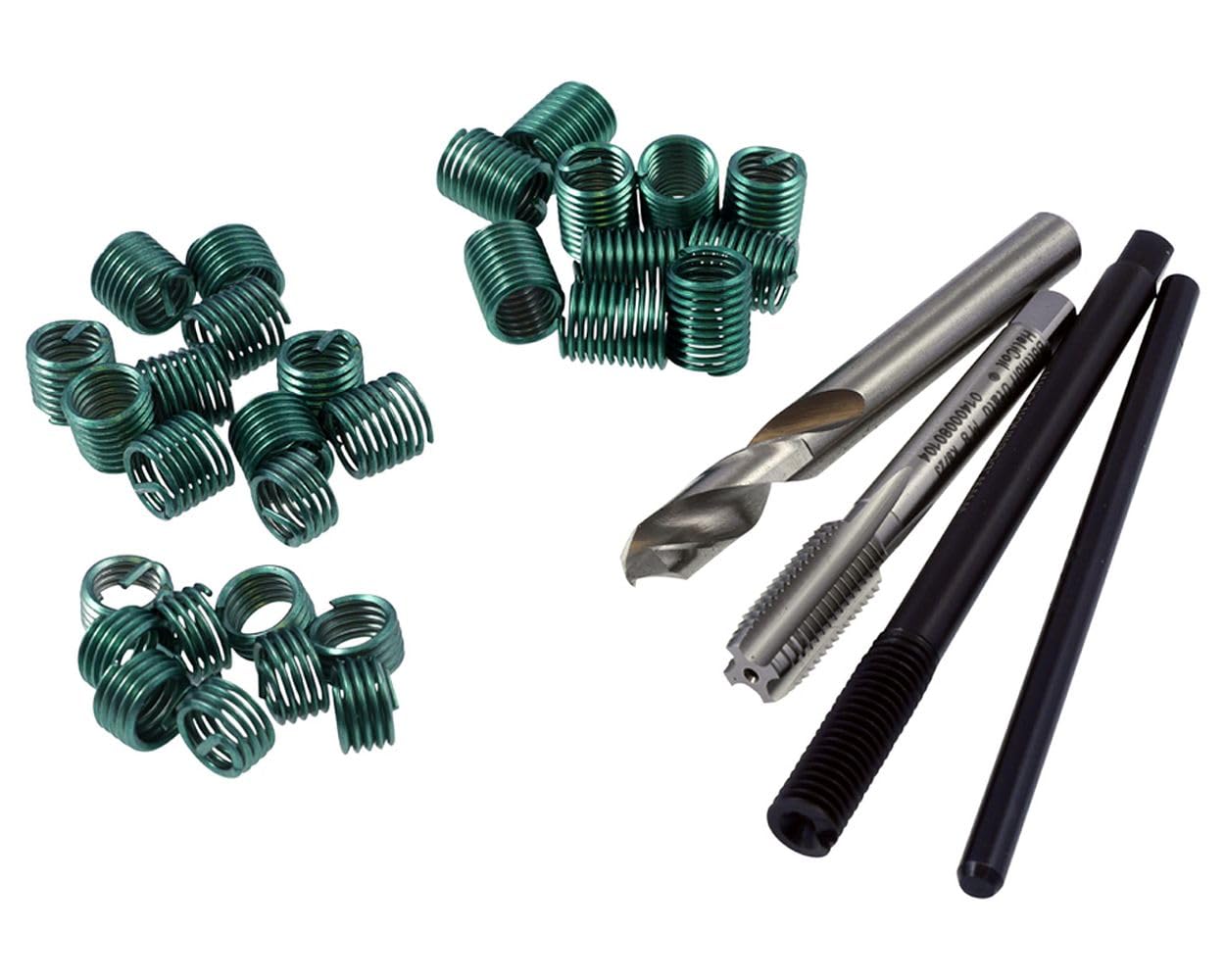 PW HeliCoil Plus M 8 x 1,25 - Reparatur-Set Steigung 1,25 je 10 Gewindeeinsätzen