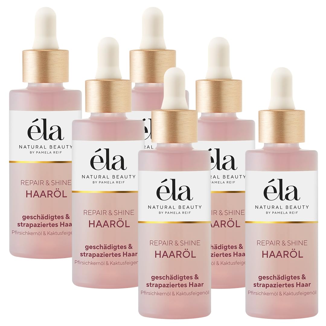 éla Natural Beauty Haaröl Repair & Shine, 6er Pack (6 x 50 ml)