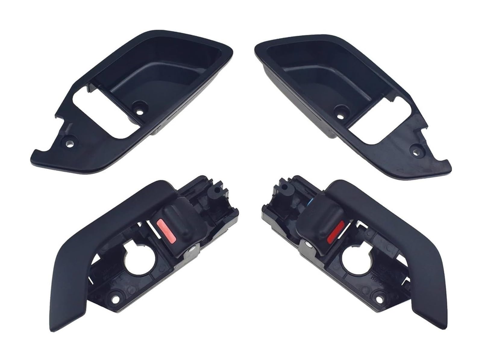 TYTYASS Inner Door Handle for Hyundai for Tiburon Tuscani Coupe 2003-2008 Left Right Interior Door Handle Catch Cover 82611-2C000 82621-2C000(Door Handle Set)