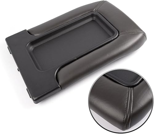 Miniatura 5 de CHEDA Kit de reparación de reposabrazos de consola central con pestillo gris oscuro compatible con Chevy Silverado 1999-2007/Compatible con Chevy