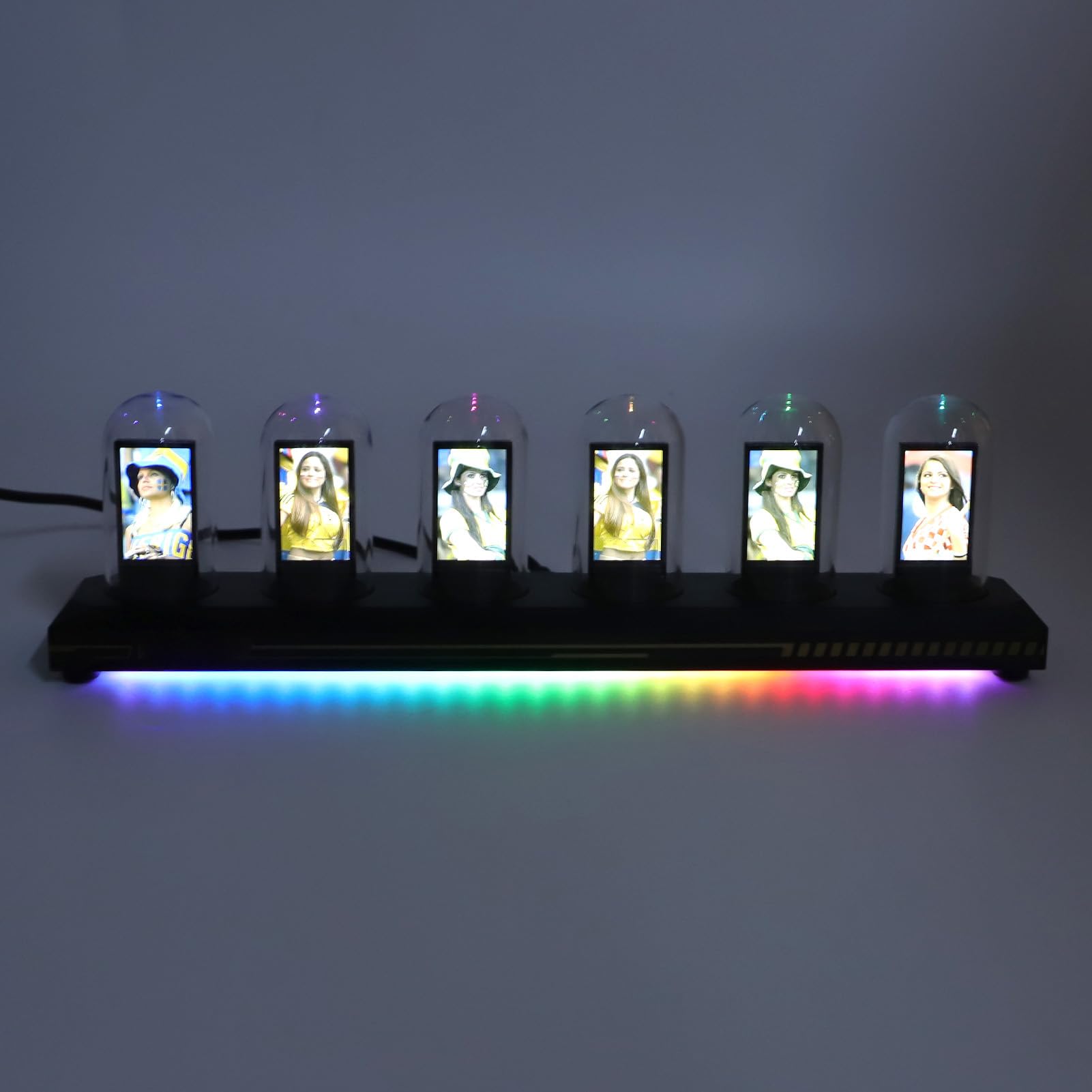 Zegar Rurowy RGB z 1,14-calowym Kolorowym Ekranem IPS