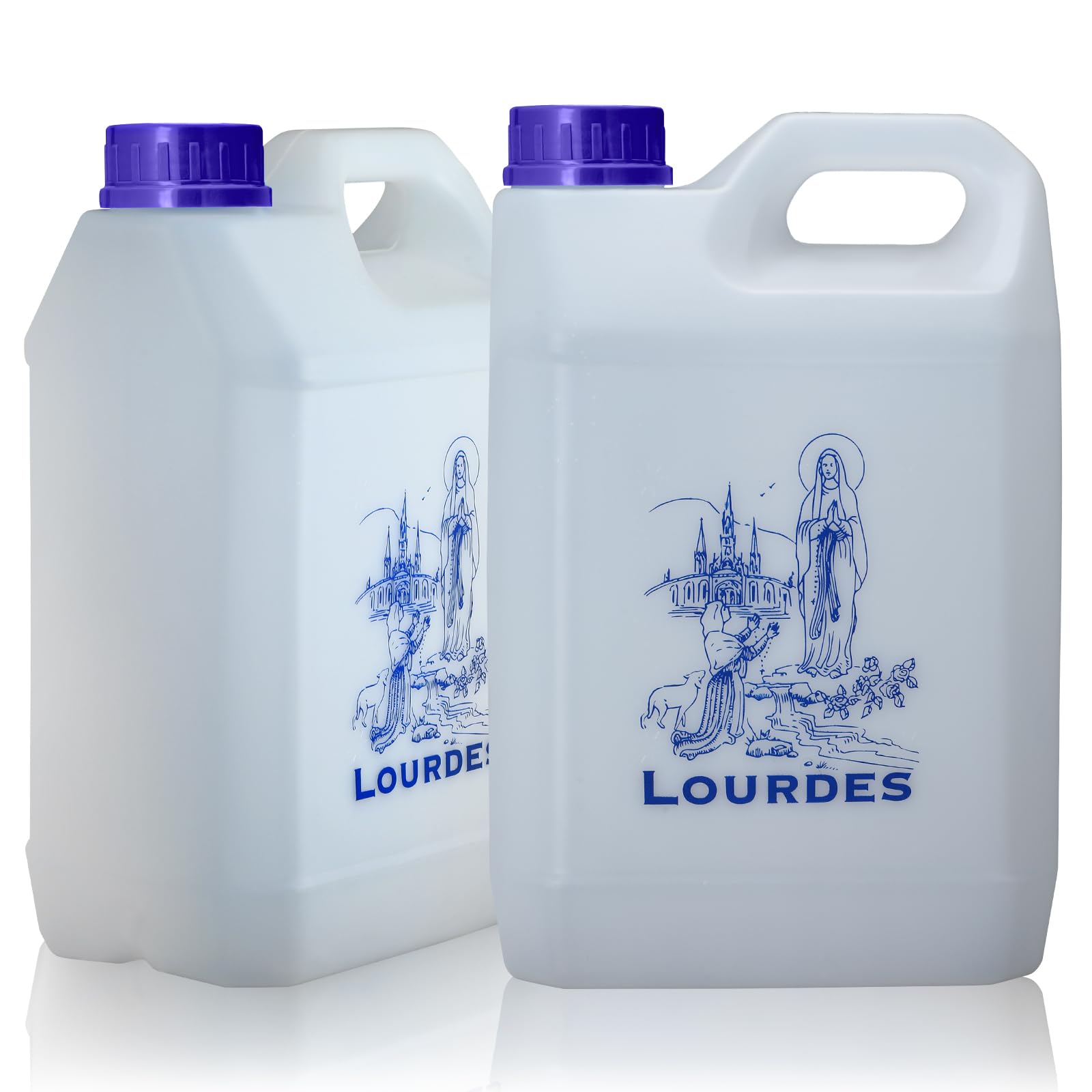 Photo 1 of Chuangdi Lourdes Holy Water Container - 2.5L, 2-Pack
