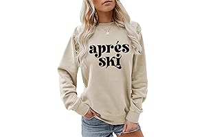 Apres Ski: Women's Crewneck Sweater for Chic Winter Adventures