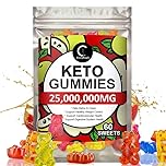 Keto Gummies for Weight & Fat Loss, Belly Fat Loss - 60 High Strength Enter into Ketosis and Lose Weight Fast with Keto Gummy Bears!