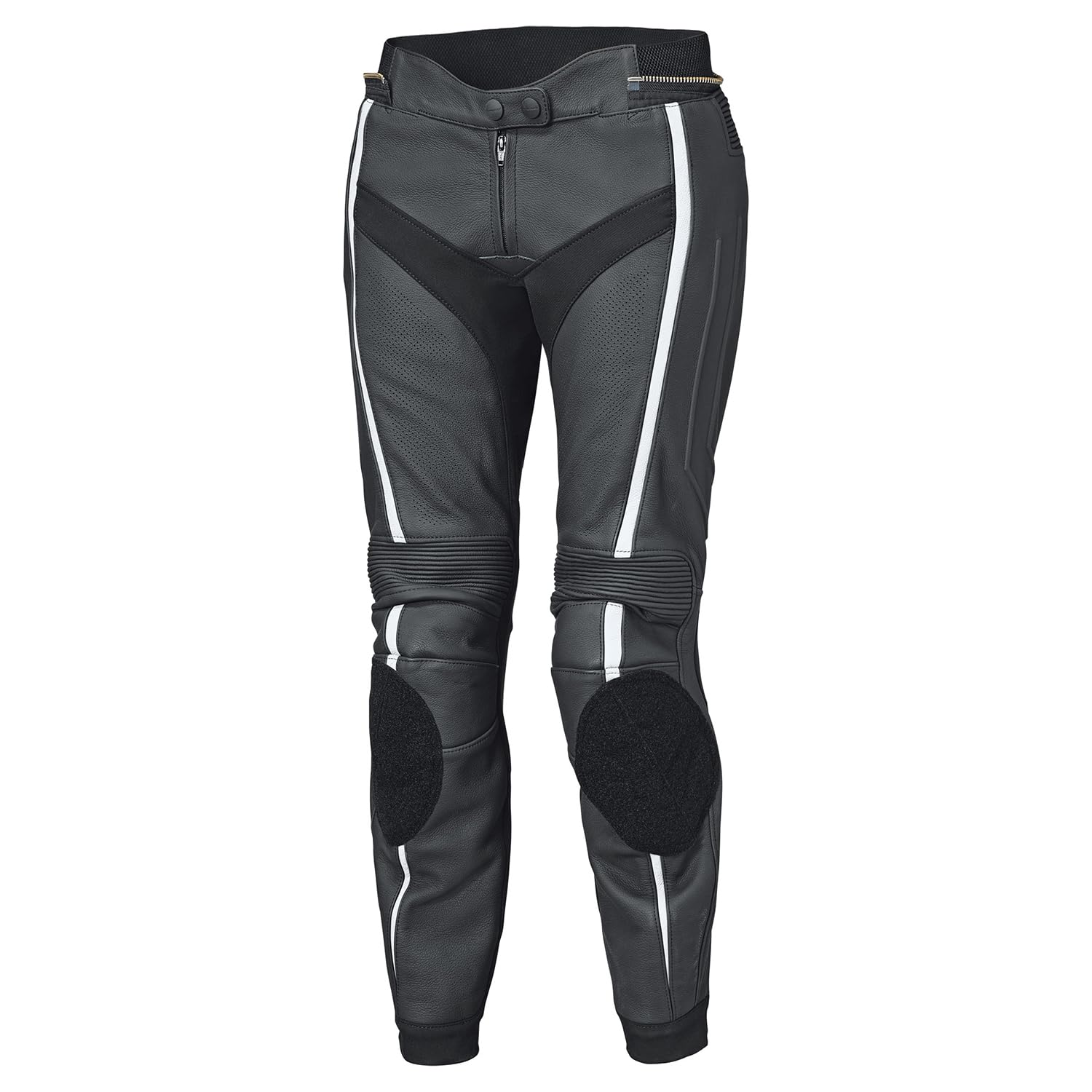 Held Spire 2 - Lederkombi 2 teiler Damen - Soft-Rindsleder - Schutzkleidung AAA - CE zertifiziert EN 17092:2020 - Motorrad Schutzkleidung mit Level 2 - D3O Protektoren - Schwarz-Weiß - Größe 36 | Leder