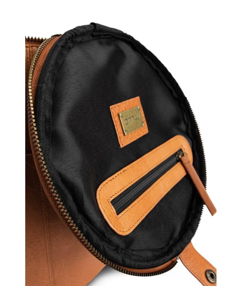 muud Saturn XL - Bolsa de piel hecha a mano para whisky