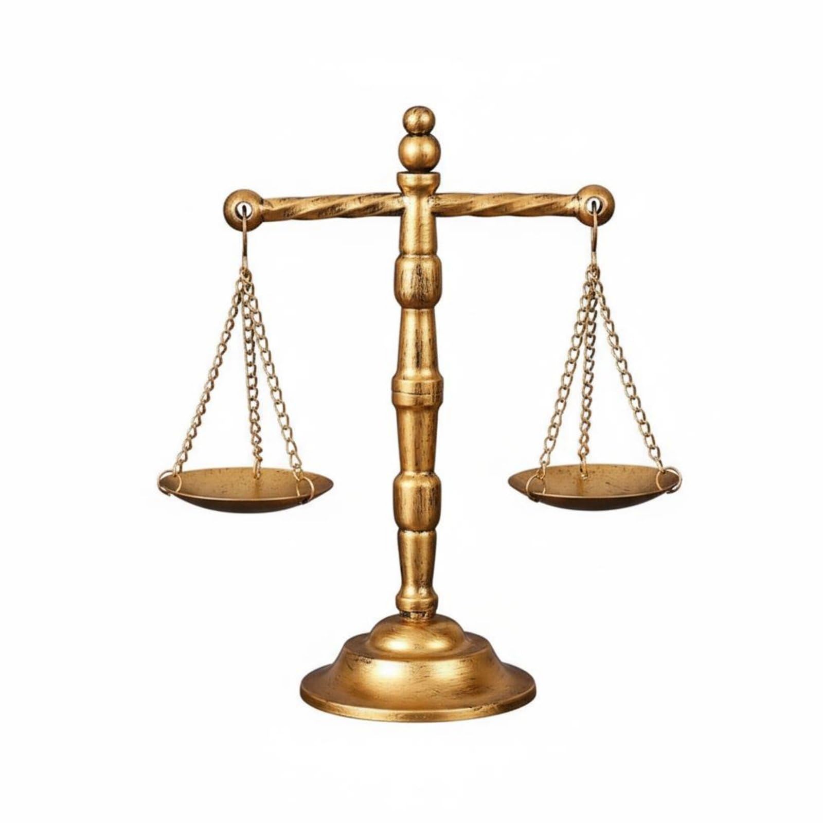 Decorative Balance of Fairness Rustic Look Balance of Fairness Sculpture Decorative Balance Scale Sturdy Vintage Balance Scale, Hanging Ring | Collectibles | Tools Hardware & Locks-picture-18