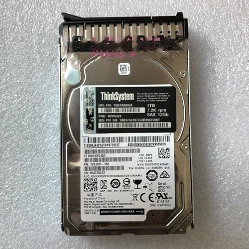 Per SR550 SR590 SR650 2.5 Per Interno Per Server Per 7XB7A00034 00YK023 1 TB 7200 RPM hdd 64 MB sas