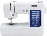 Brother CS7000X Machine à coudre et à patcher LCD Affichage 70 Des points de repère intégrés, LCD Affichage, 10 Pieds presseurs inclus, Table de quilting large, Fil à aiguille automatique, Bobbine rapide