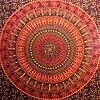 Wandtapijt, hippie, olifant, mandala, bohemian, psychedelisch, ingewikkeld Indiaas wandkleed, beddengoed, sprei