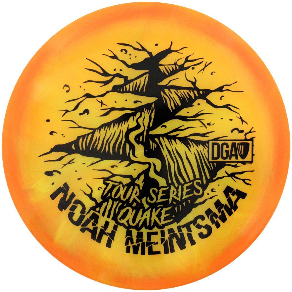 DGA Limited Edition 2023 Tour Series Noah Meintsma Swirl Quake Midrange Golf Disc