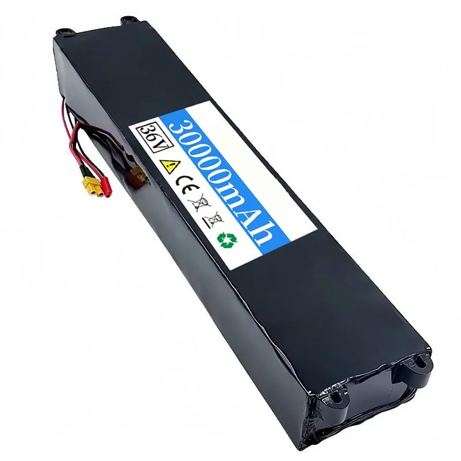 Batterie pour Trottinette Électrique 36V 30Ah Batterie Rechargeable, Batterie De Remplacement Étanche 36V 10S3P pour Kit Moteur De 200W-750W