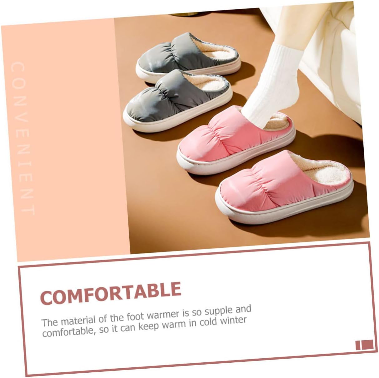 LIFKOME USB Foot Warmer Slippers Socks Shoe Dryers Rechargeable Hand Warmers Kit Shoe Insoles Suede Shoe Cleaner