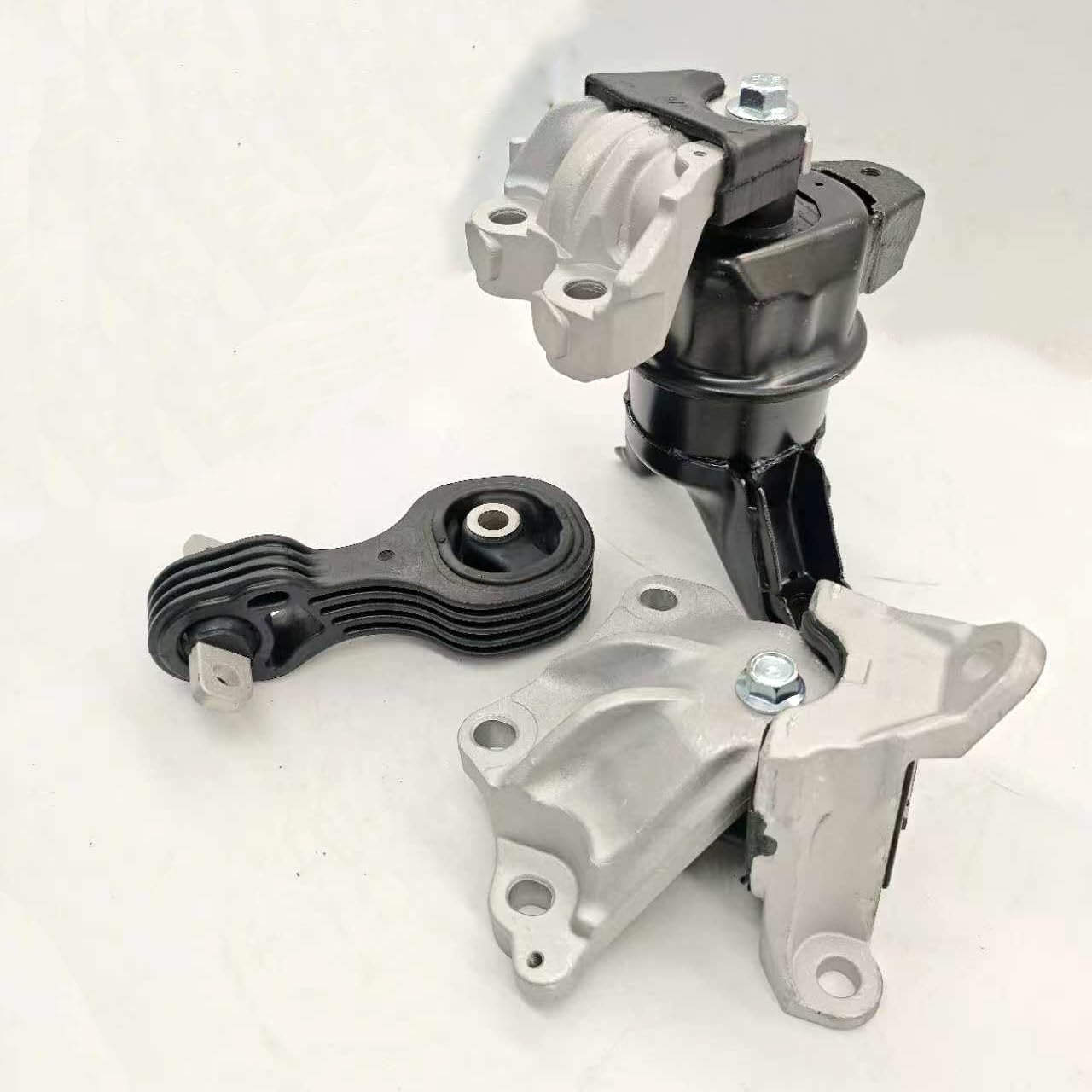 3PCS Engine Motor Mount and Torque Strut Mount Transmission Mount Kit Compatible for Honda Civic Sedan 1.8L AUTO Transmission 2012 2013 , A65087/A65021/A65048