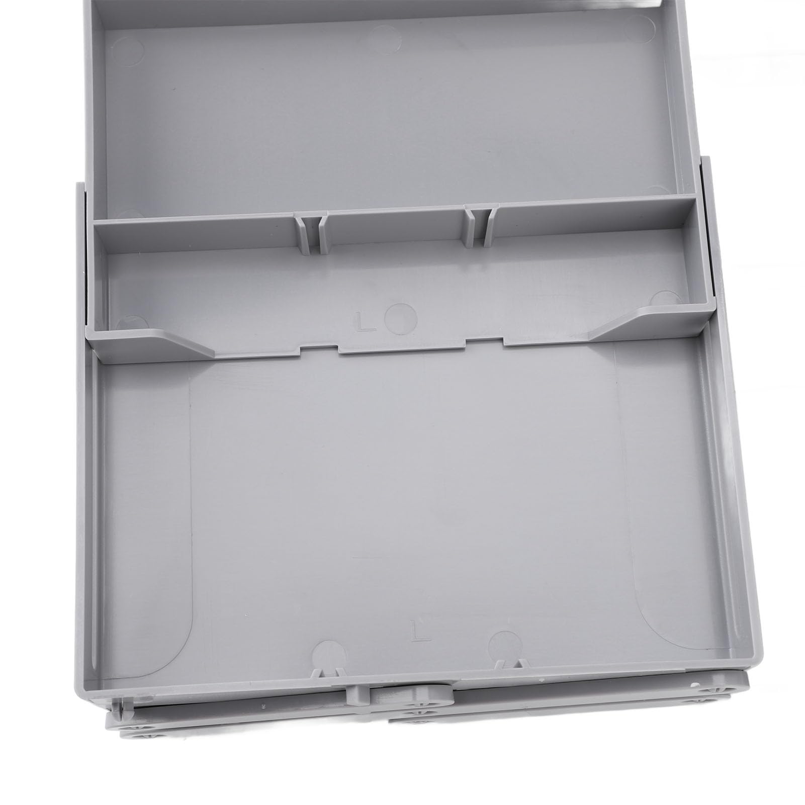 Cocoarm Vassoio Portaoggetti da Scrivania Pieghevole Espandibile in Plastica Multi Livello con Cassetti Scorrevoli a Doppia per il Trucco, Gioielli, Articoli per Ufficio, Contenitori per la (3