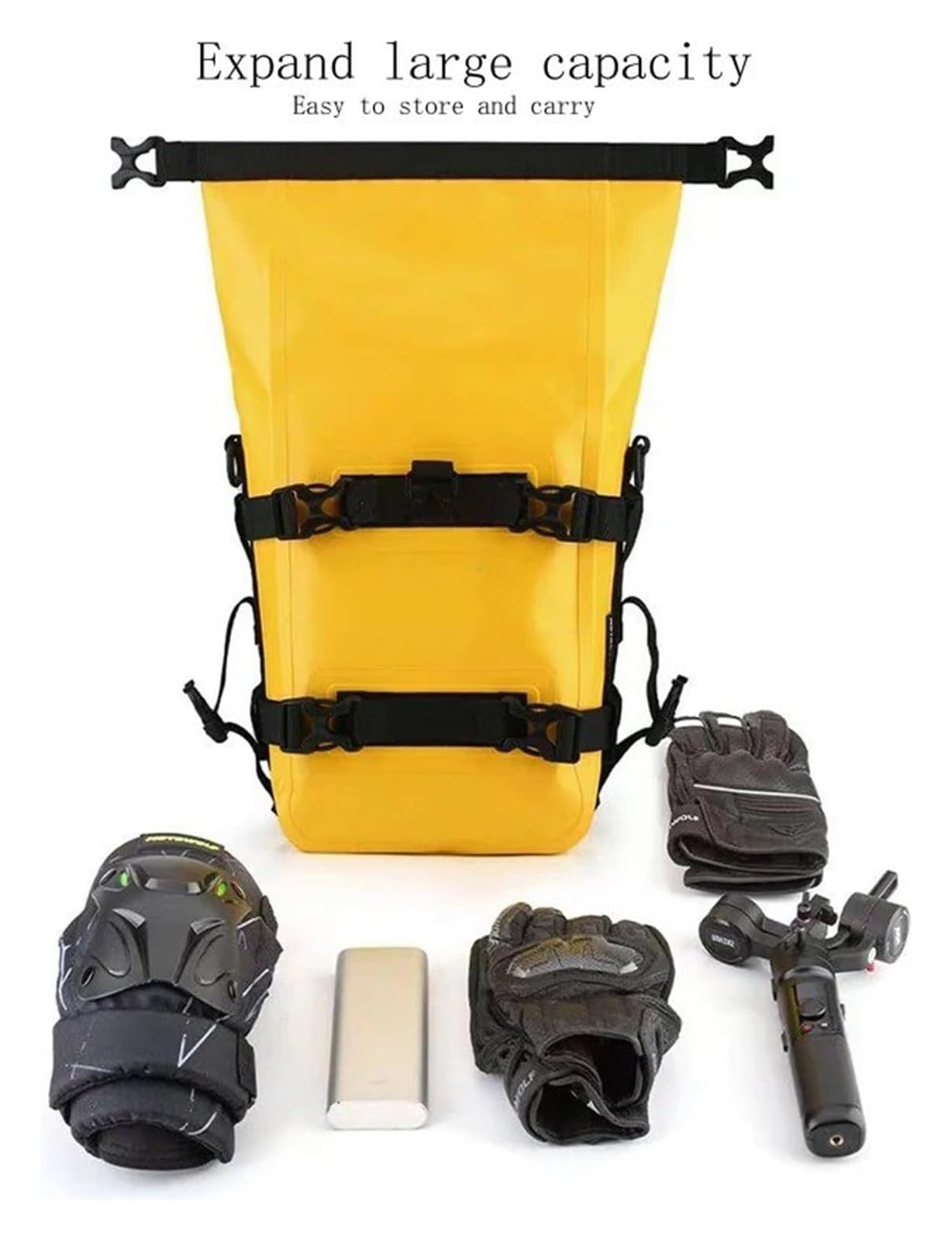 Per Moto Per BMW Per R1200GS Per R1250GS Per R1200 Per R1250 GS Barre Paramotore Per Telaio Borsa Impermeabile Strumento Di Riparazione Posizionamento Motore Borsa Laterale(Yellow 1pc)