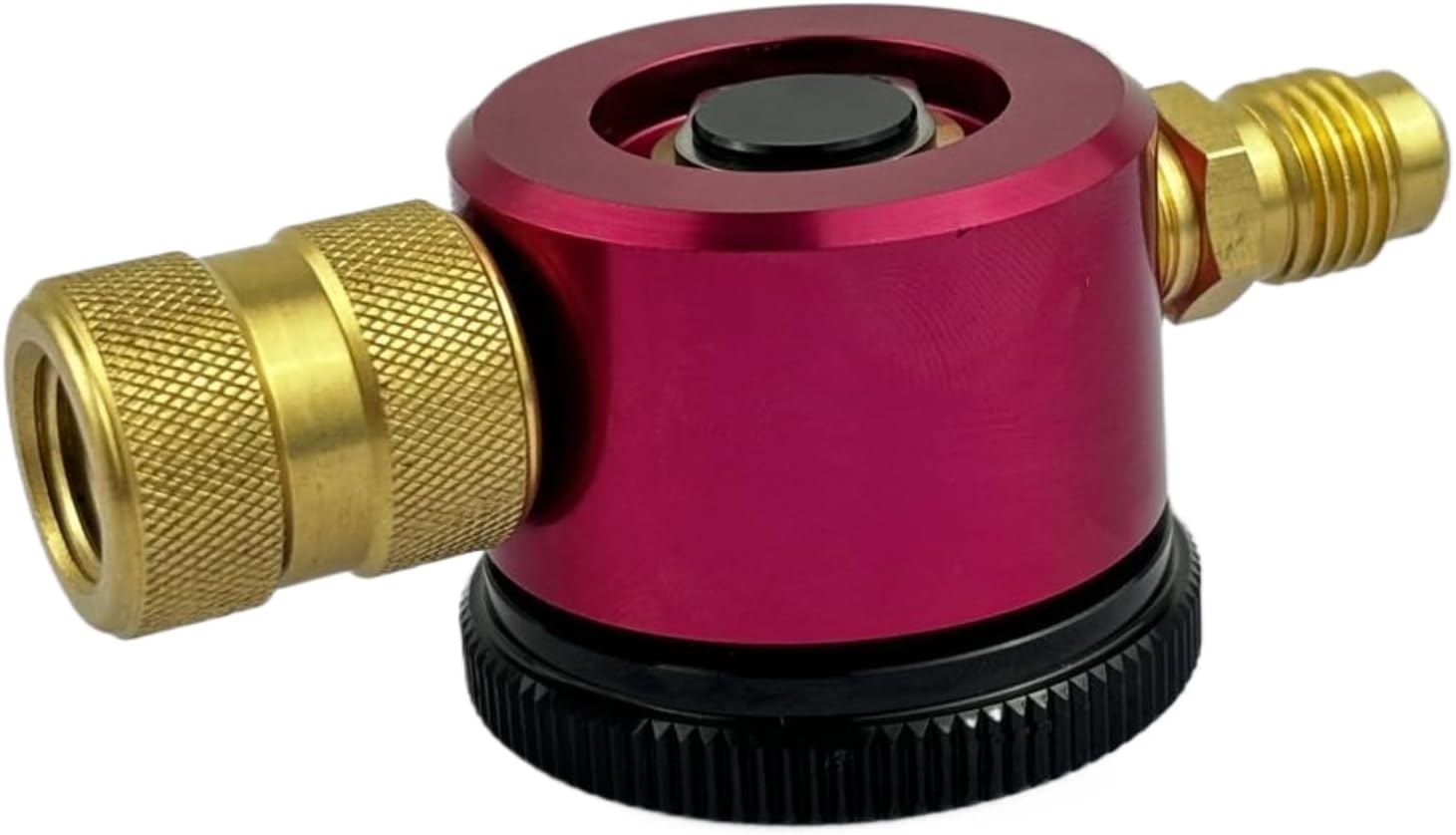 HVAC Nitrogen Purging Tool Kit - High-Pressure Nitrogen Regulator with Durable Brass Body, Precision Flow Control for HVAC Refrigerant Purging (Red)