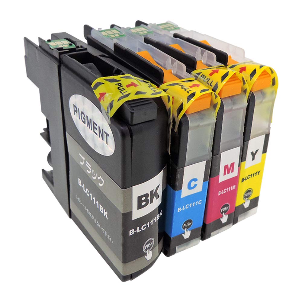 Brother LC111-4PK+ LC111BK×3 LC111BK×1 他 LC111BK(消耗品・オプション)｜ブラザーダイレクトクラブ【公式通販】