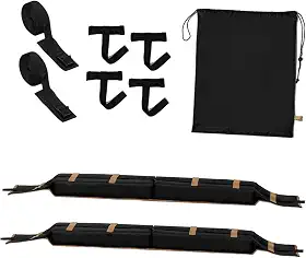 Generic Suporte de teto macio para carro, suporte de teto macio para carro, de bagagem de para prancha de stand up paddle, canoa e prancha de surfe