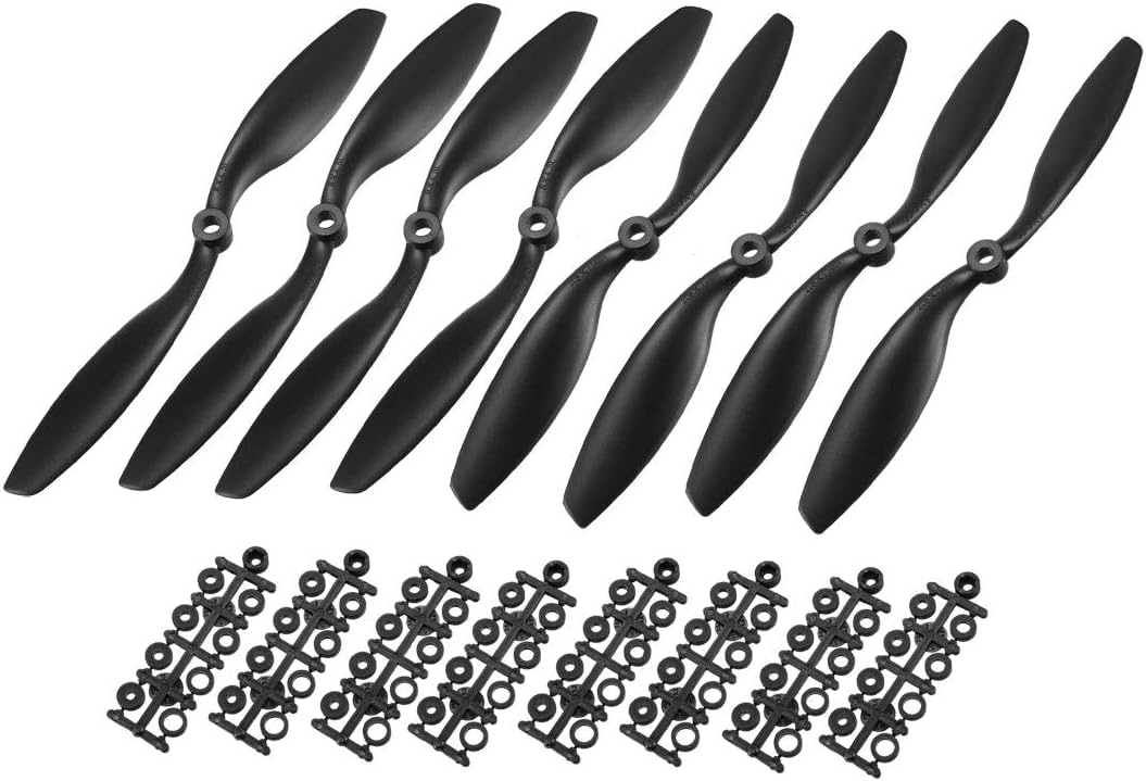 Electrobot Nylon Propeller CW CCW 8" x 4.5" for Multi-Rotor Quadcopter – 4 Pairs, Precision Engineered for Stability and Performance-picture-12