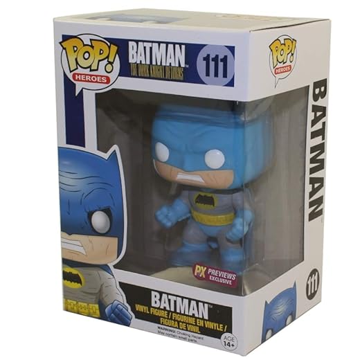 Funko Pop! Dc Heroes: The Dark Knight Returns Batman (Blue Version) Vinyl Figure