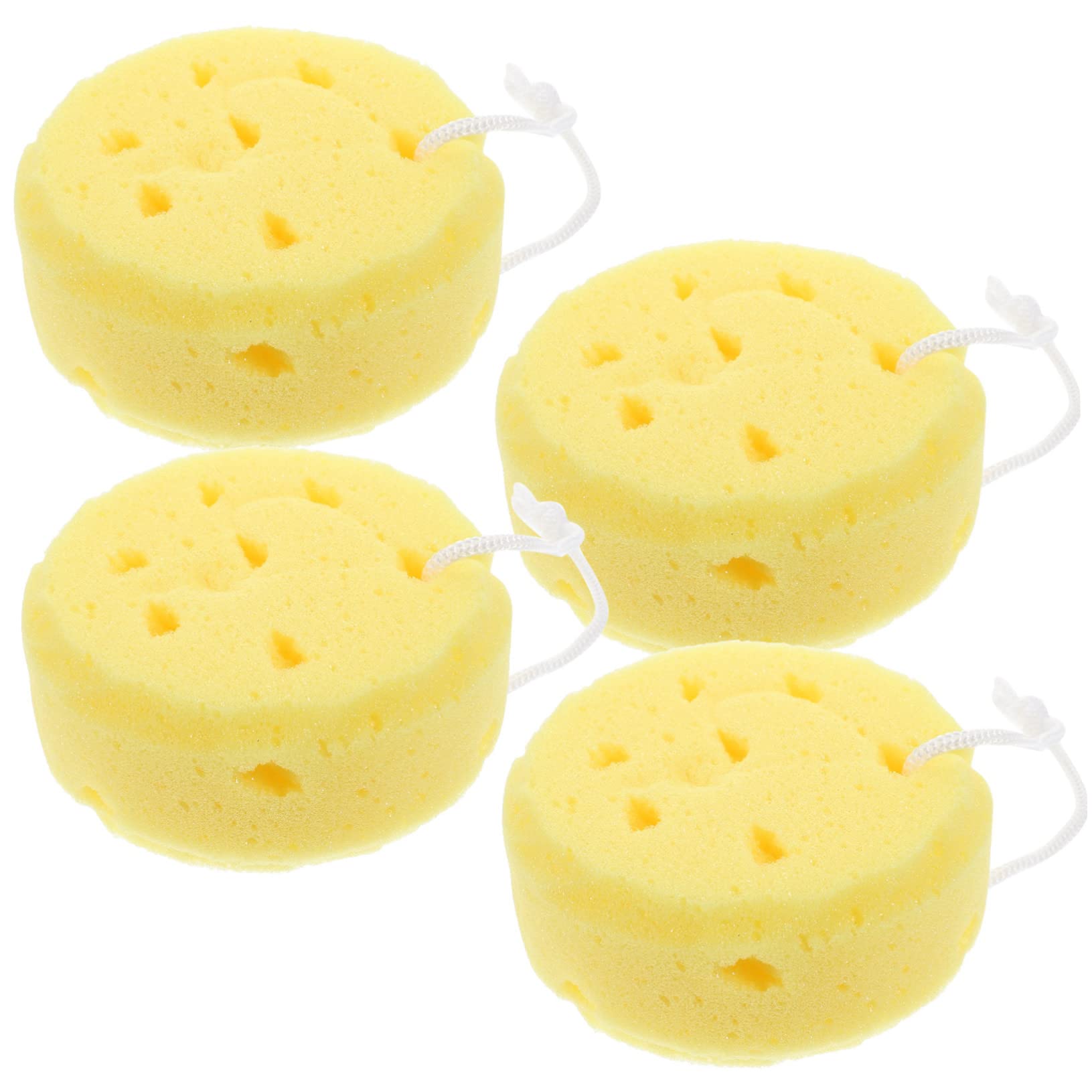 Beavorty 16piezas Esponjas De Baño Naturales Para Suaves y Exfoliantes Para Cuidado Personal y Fiestas