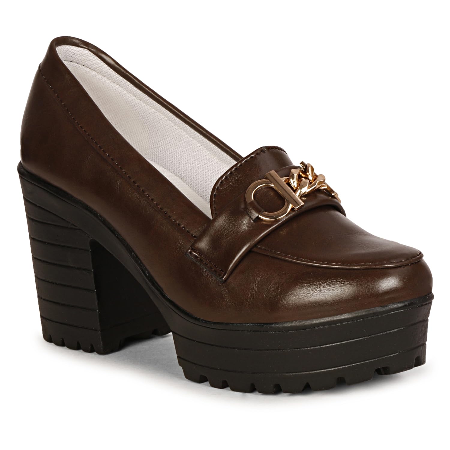 commander shoes High Heel Pull On Belly Shoe for Women and Girl (848 Brown 7UK) (B0CW33YFR9) Amazon Price History, Amazon Price Tracker