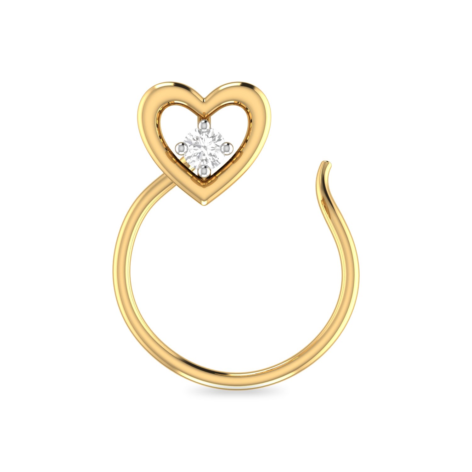 PC Jeweller The Brone 22KT Yellow Gold Nosepin (B072PTY5Z2) Amazon Price History, Amazon Price Tracker