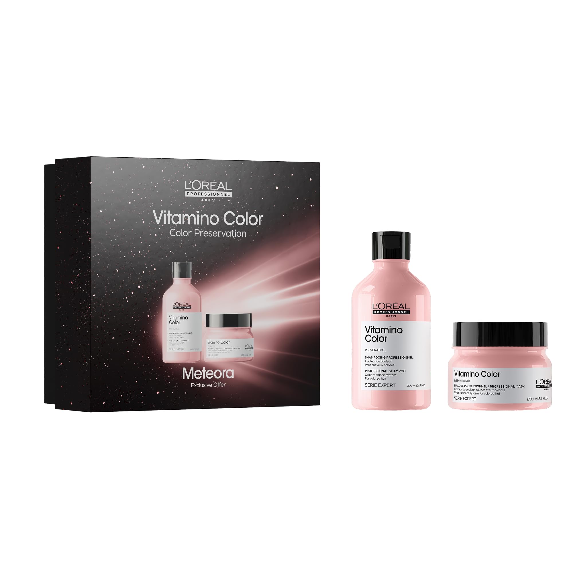 L'Oréal Professionnel Cofre Edición Limitada Meteora Vitamino Color 2025 Duo para Cabello Coloreado