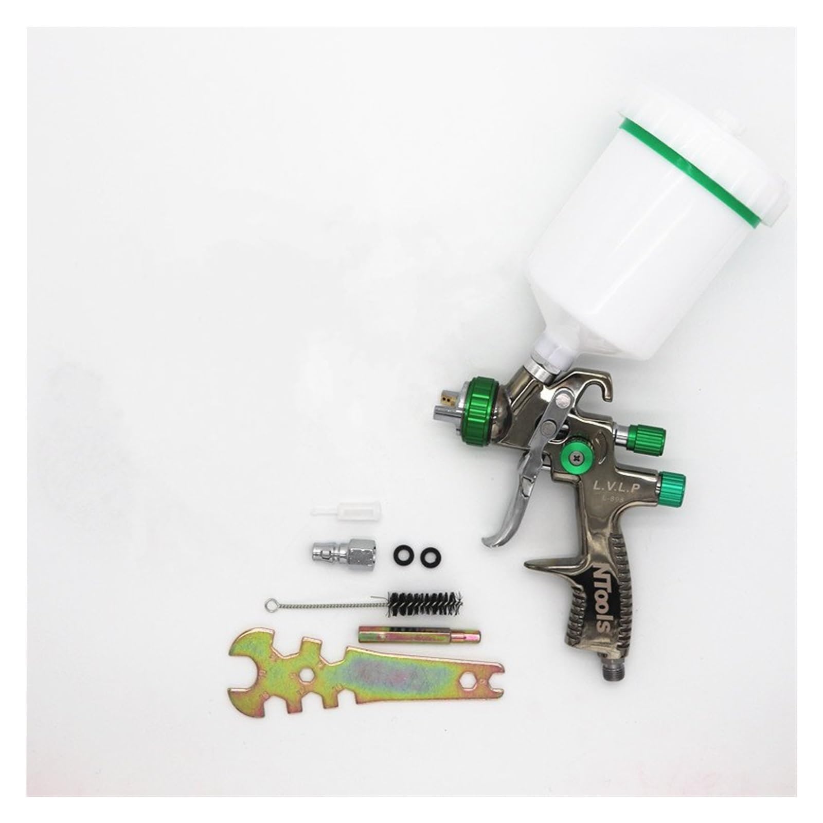Pistolet de pulvérisation LVLP mini aérographe peinture air 1.3mm