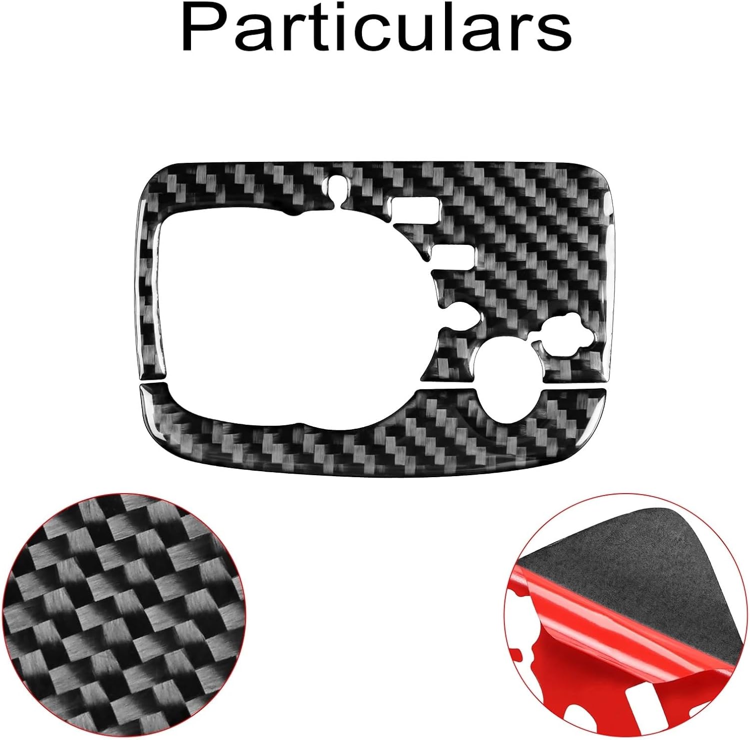 Carbon Fiber Interior Car Headlight Switch Button Frame Sticker Cover Trim Decal for Audis A3 S3 RS3 8V 2014 2015 2016 2017 2018