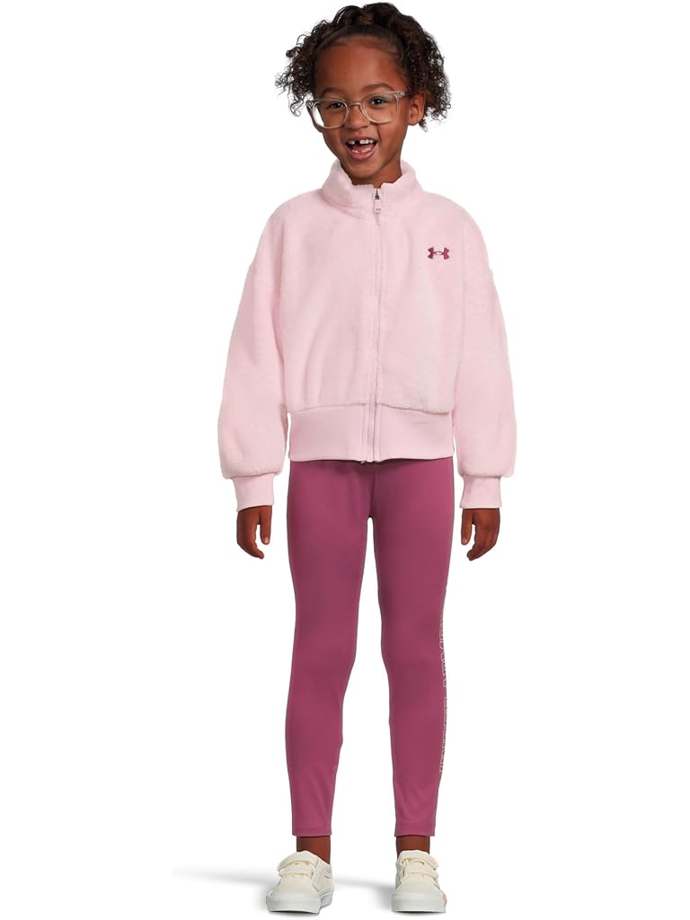 Pink Under Armour Sherpa Full-zip Set